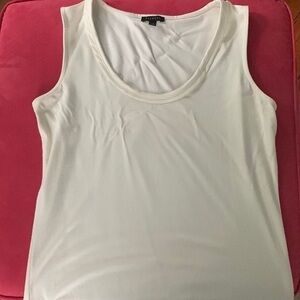 Talbots XS basic white tank